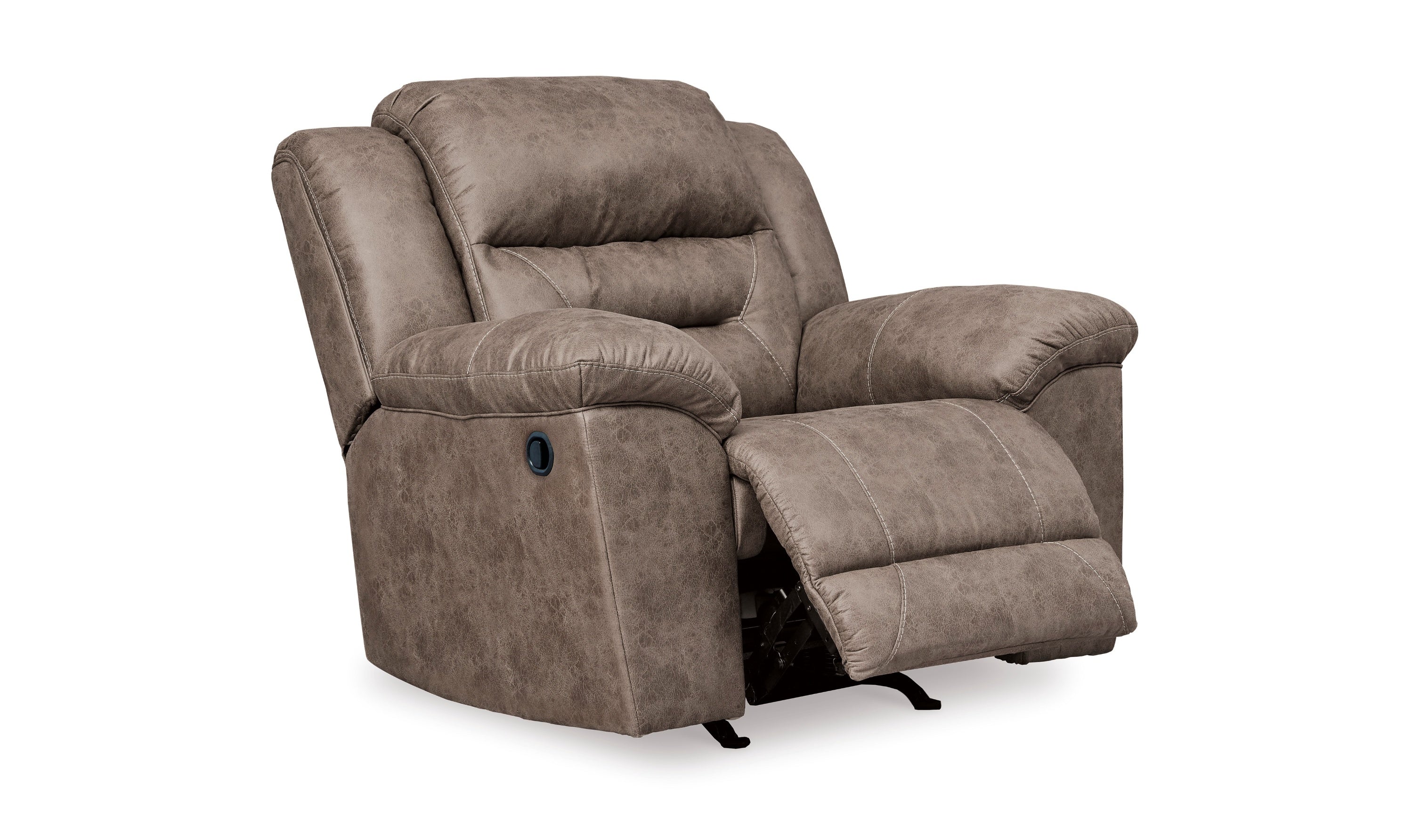 Modern Heritage Stoneland Leather Recliner Chair-Jennifer Furniture