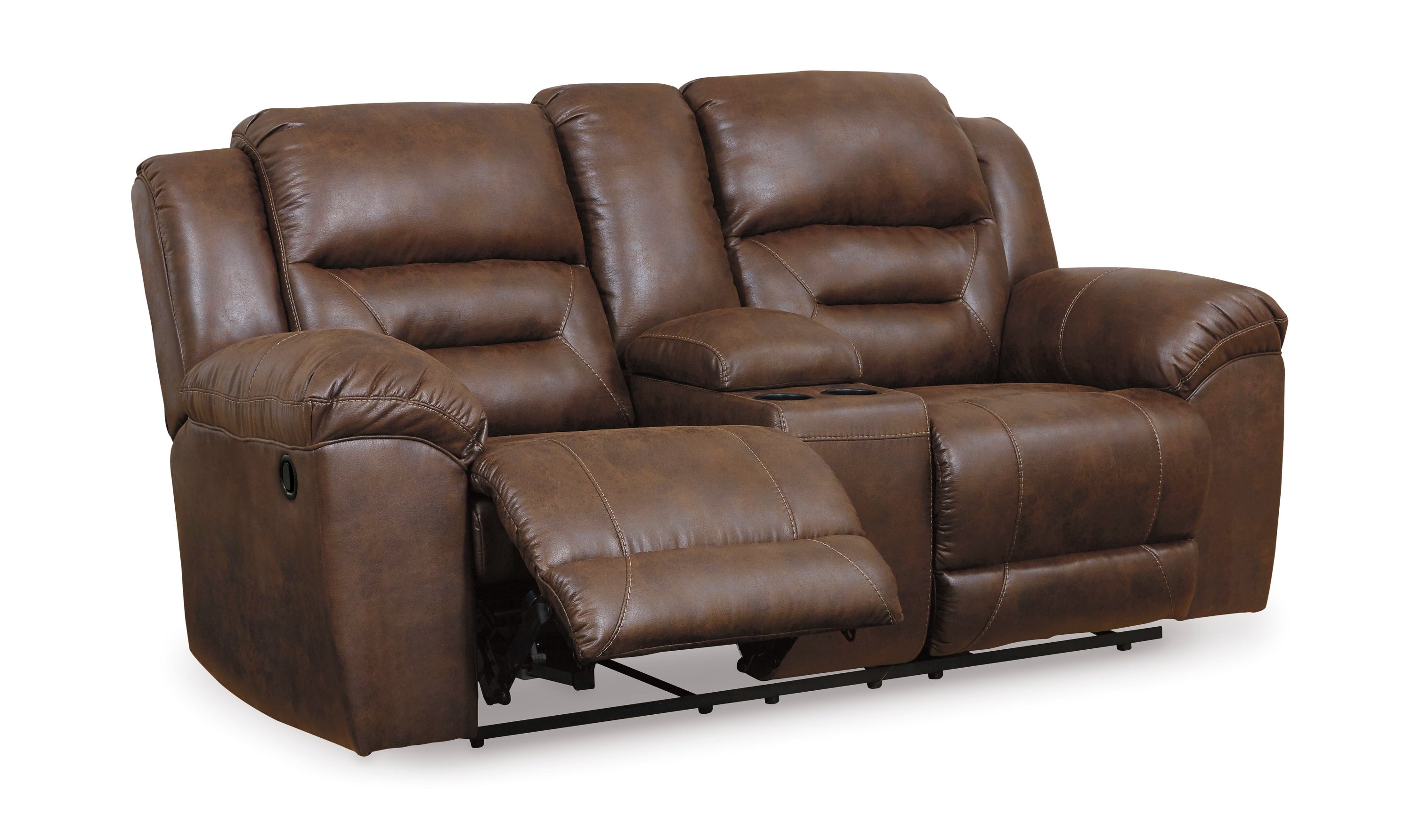 Modern Heritage Stoneland Power Reclining Leather Living Room Set-Jennifer Furniture