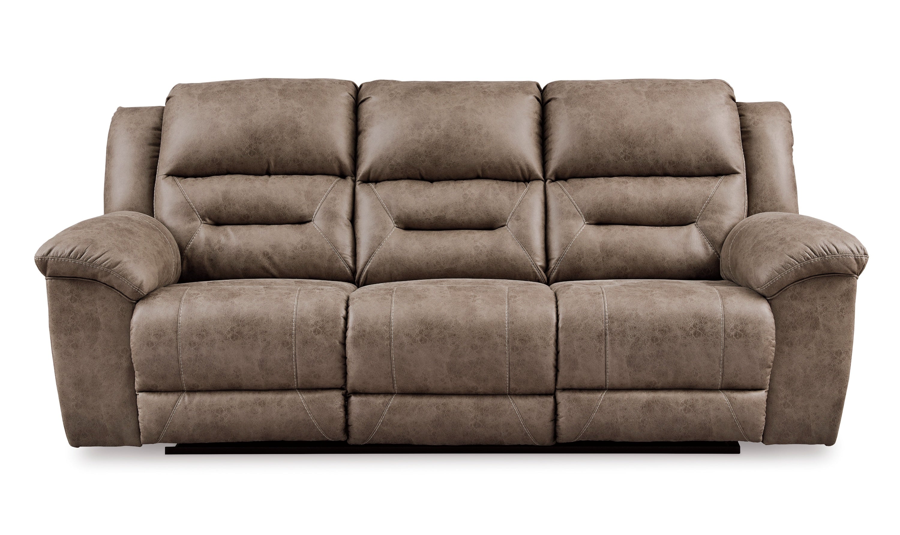 Modern Heritage Stoneland Power Reclining Leather Living Room Set-Jennifer Furniture