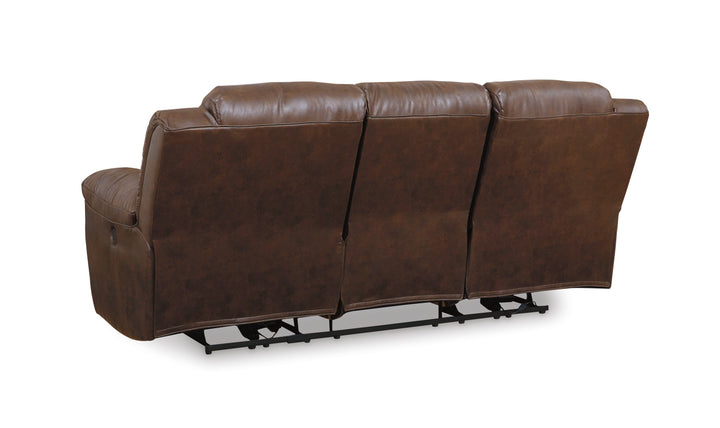 Modern Heritage Stoneland Power Reclining Leather Sofa