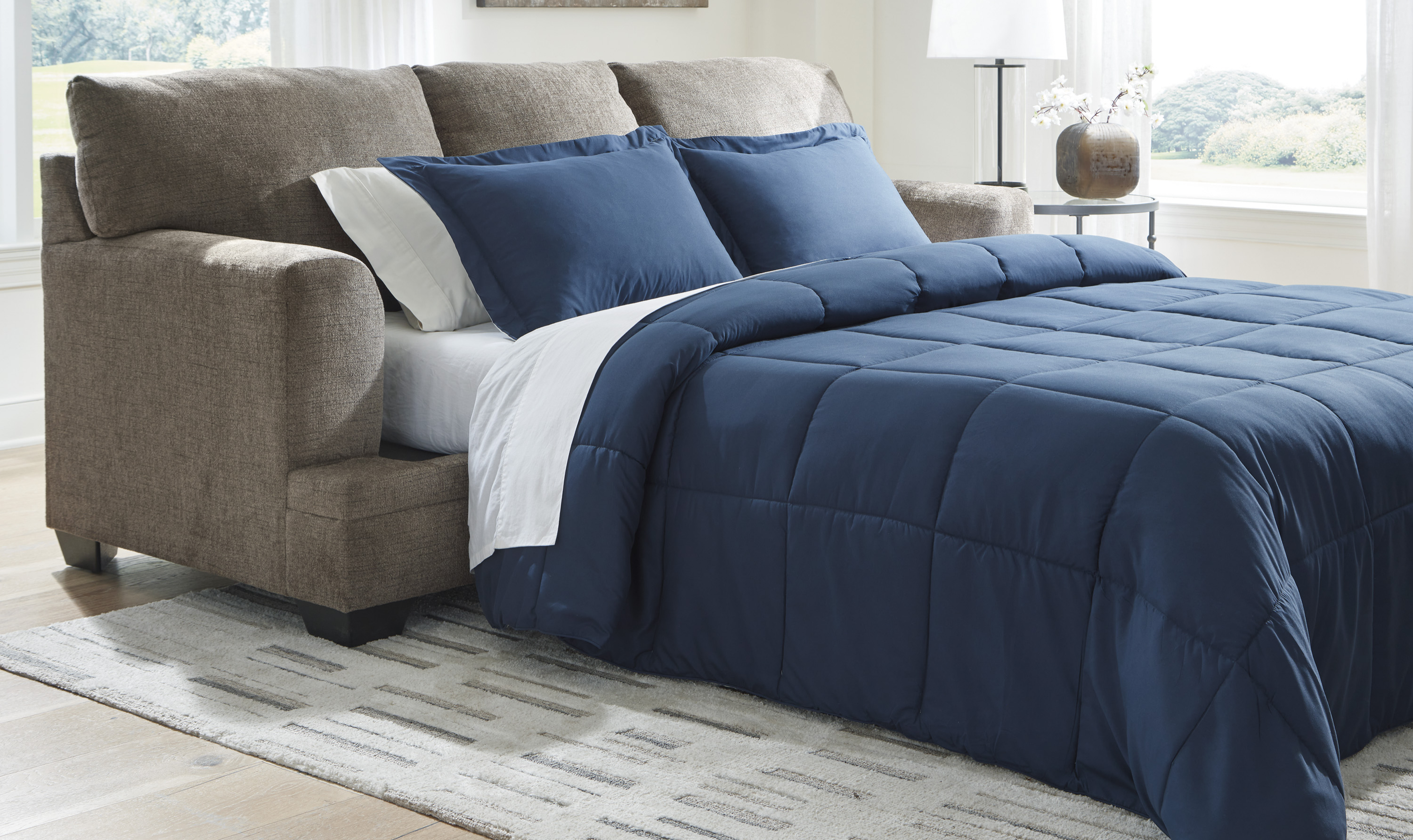 Modern Heritage Stonemeade Queen Fabric Sofa Sleeper