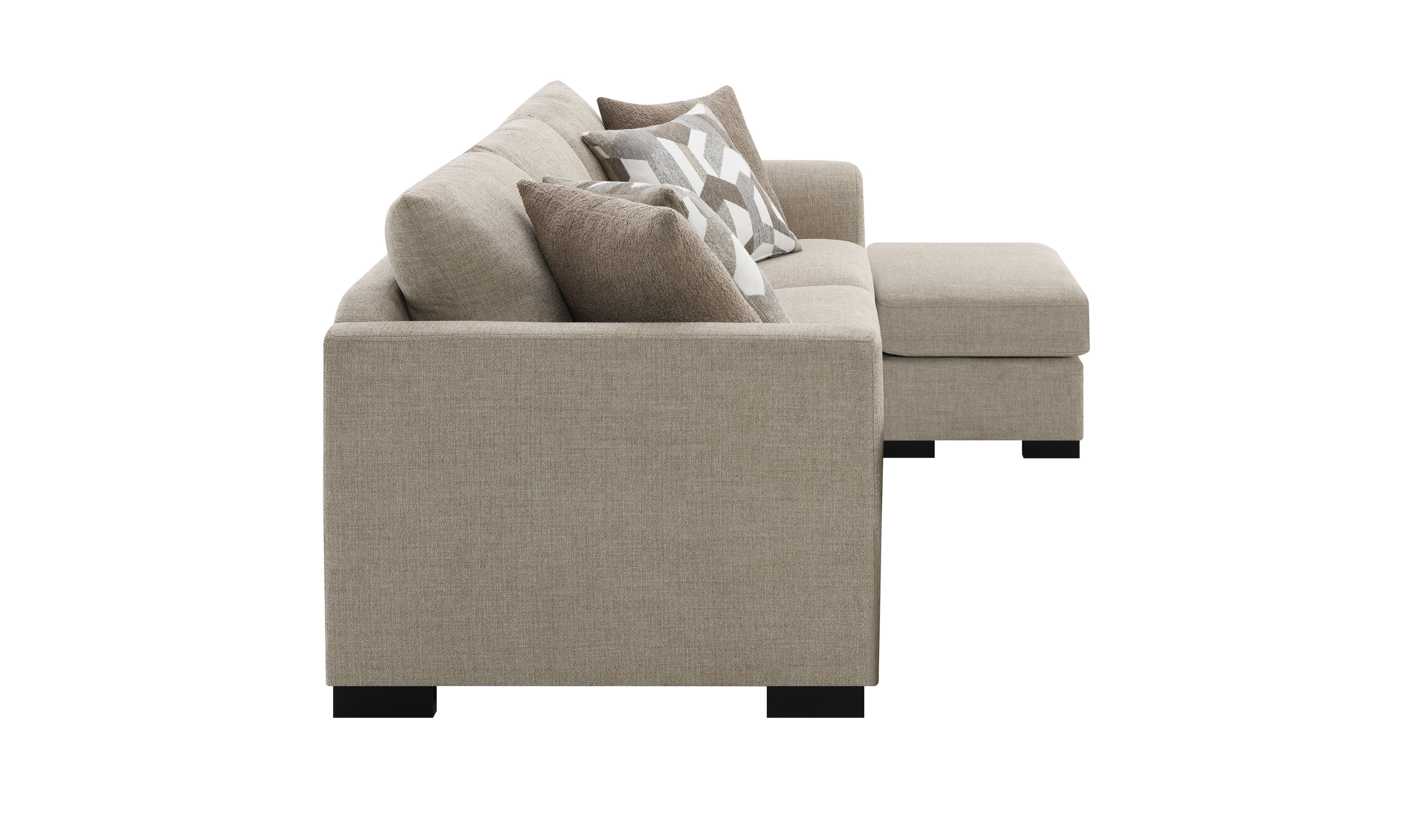Modern Heritage Storey Sleeper Sectional Sofa with Reversable Chaise