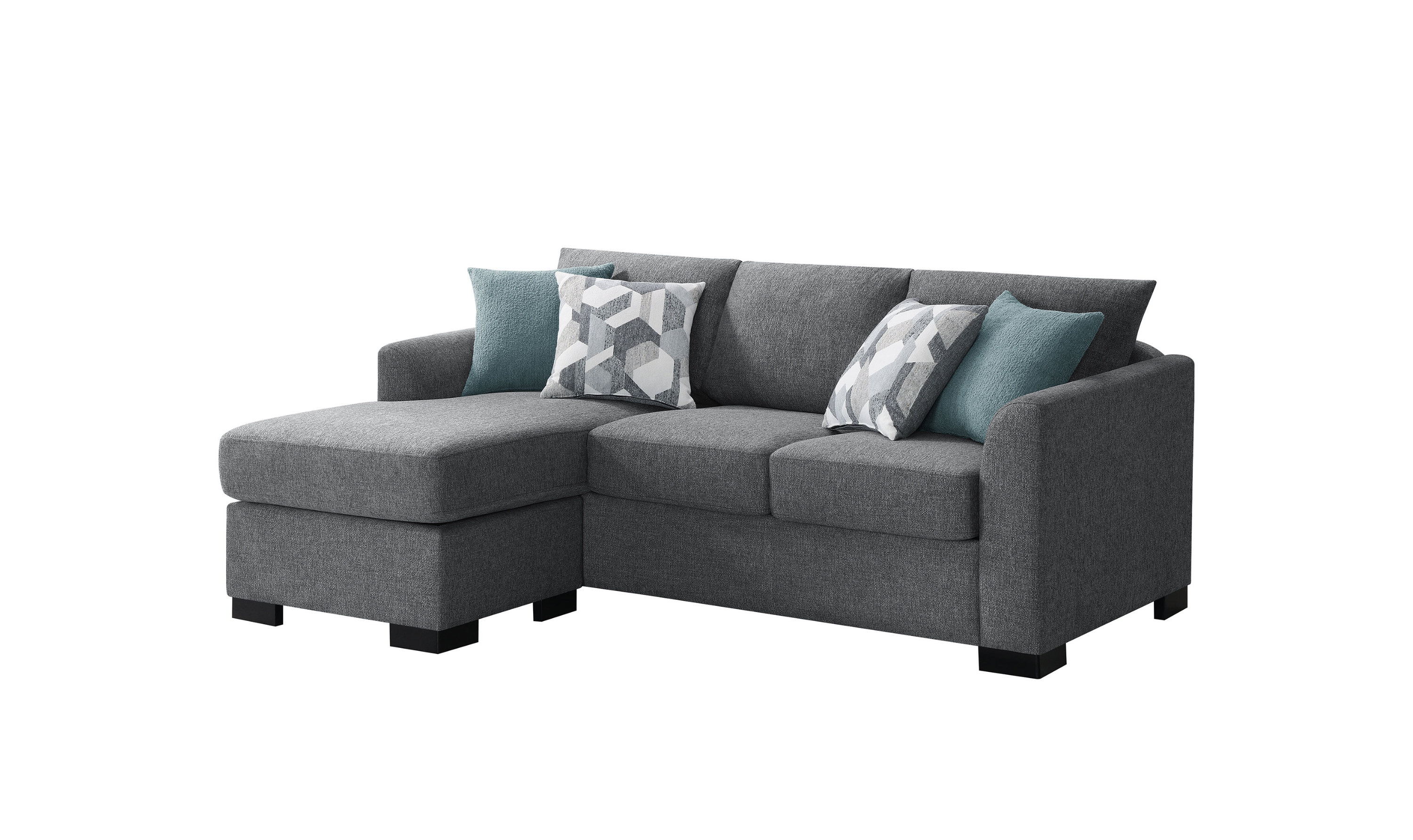 Modern Heritage Storey Sleeper Sectional Sofa with Reversable Chaise