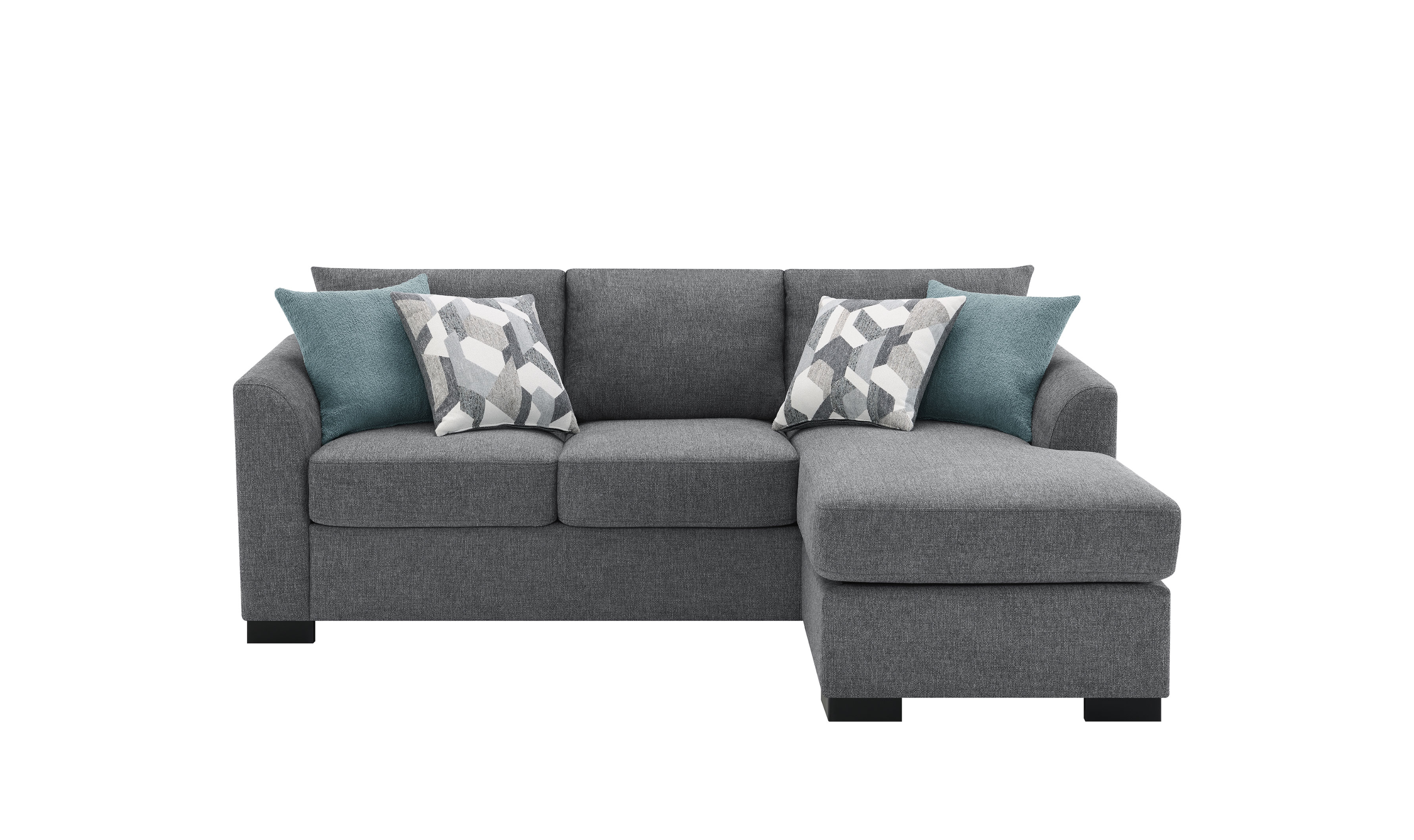 Modern Heritage Storey Sleeper Sectional Sofa with Reversable Chaise