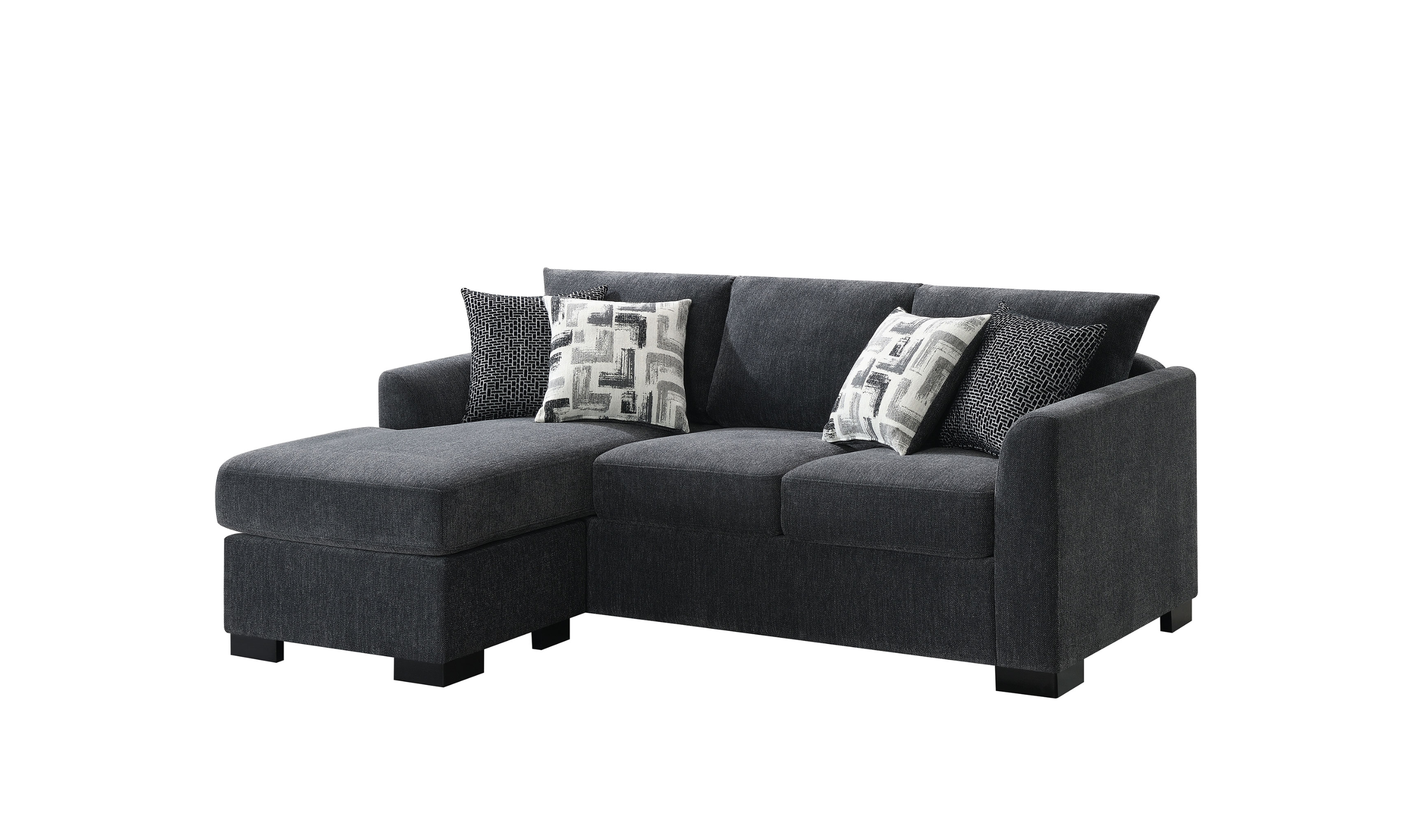 Modern Heritage Storey Sleeper Sectional Sofa with Reversable Chaise