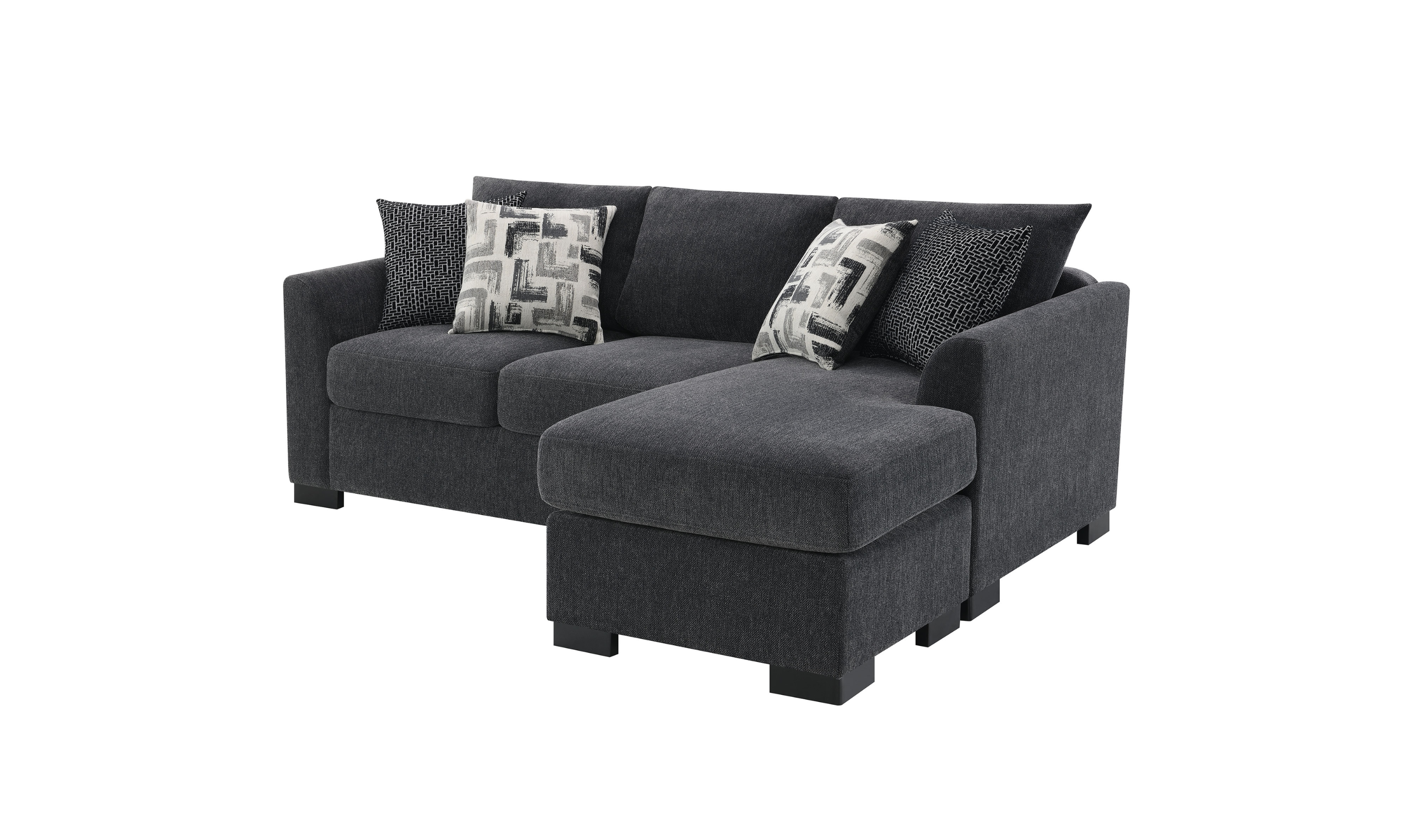 Modern Heritage Storey Sleeper Sectional Sofa with Reversable Chaise