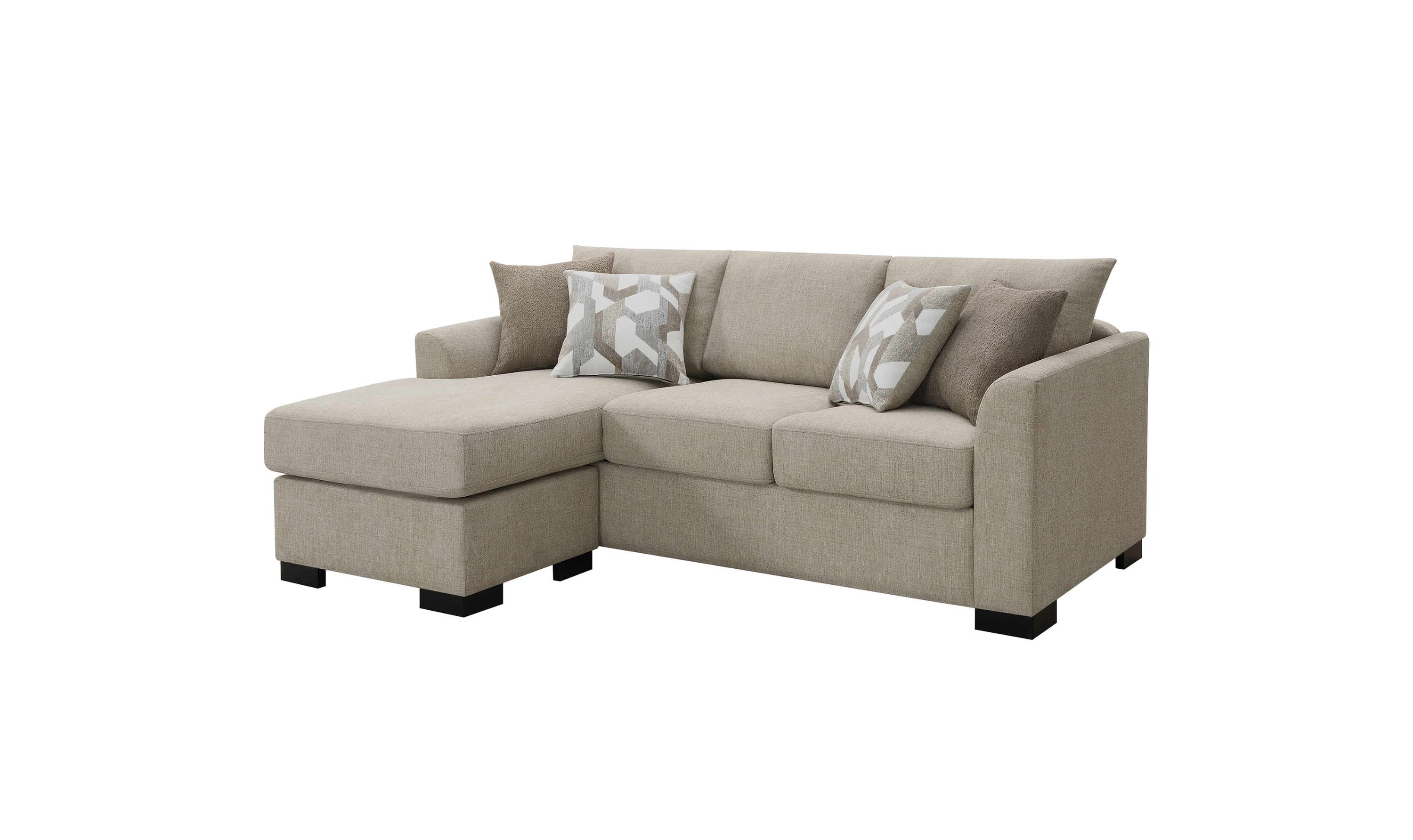Modern Heritage Storey Sleeper Sectional Sofa with Reversable Chaise