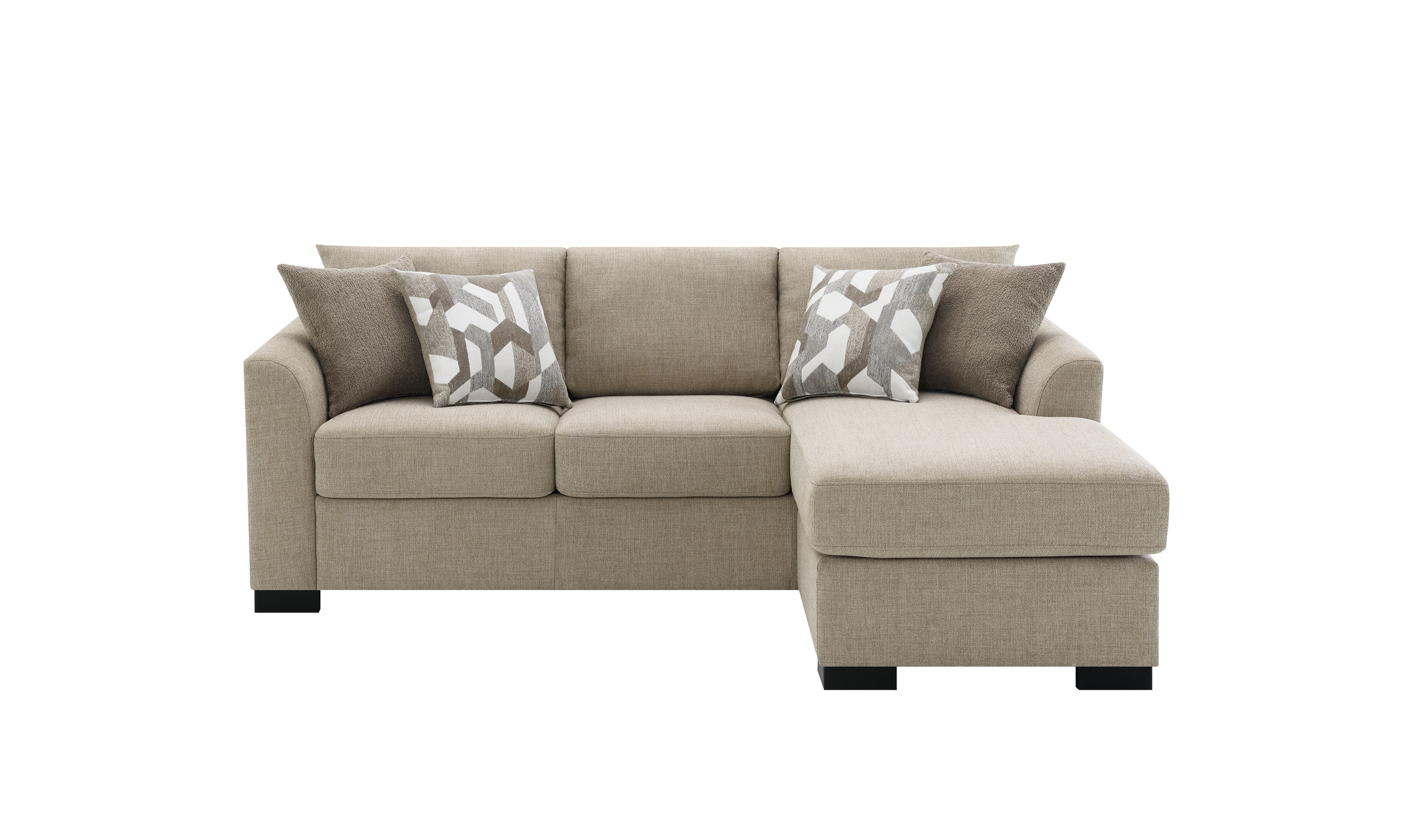 Modern Heritage Storey Sleeper Sectional Sofa with Reversable Chaise