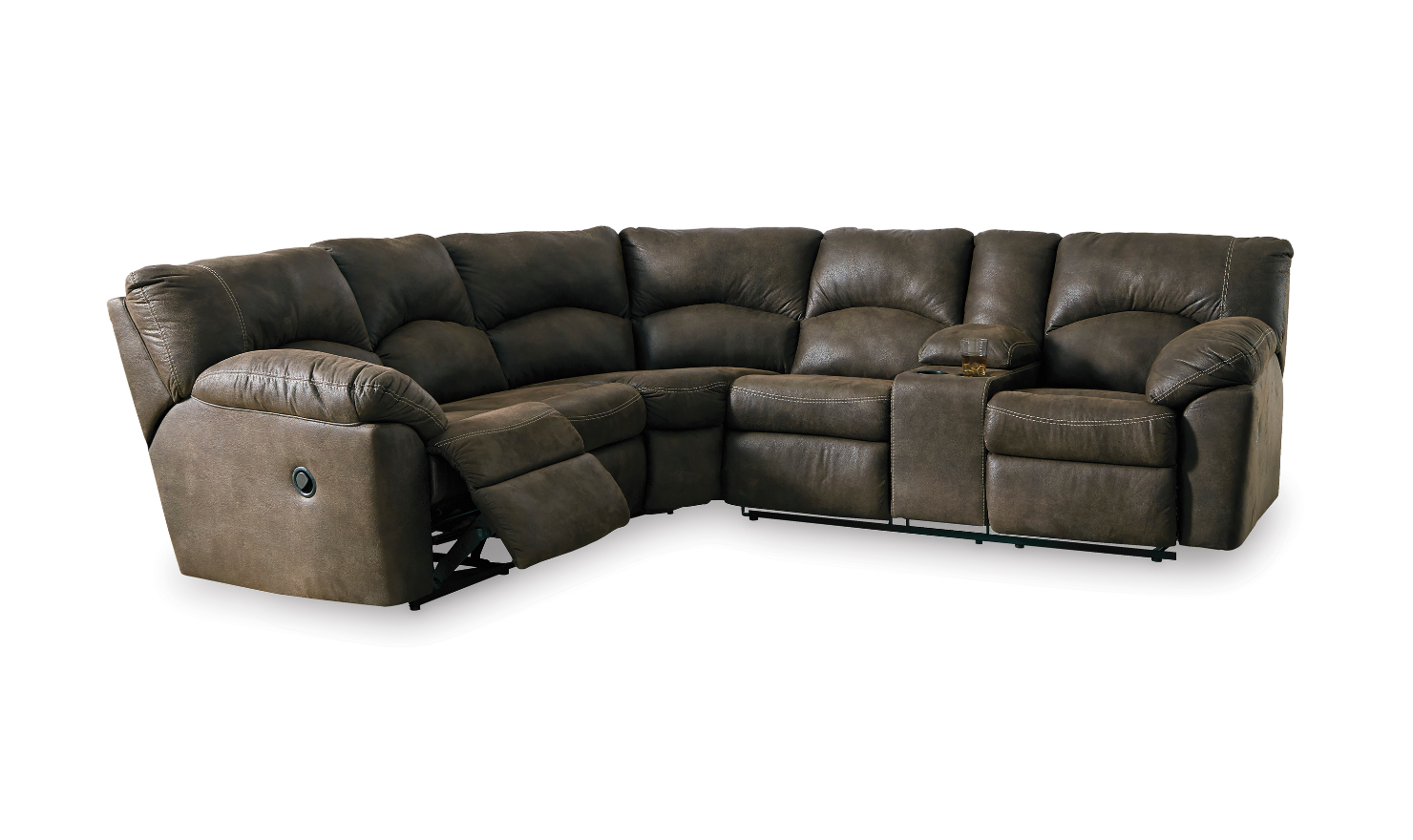 Modern Heritage Tambo Reclining Sectional Sofa with Durable Support