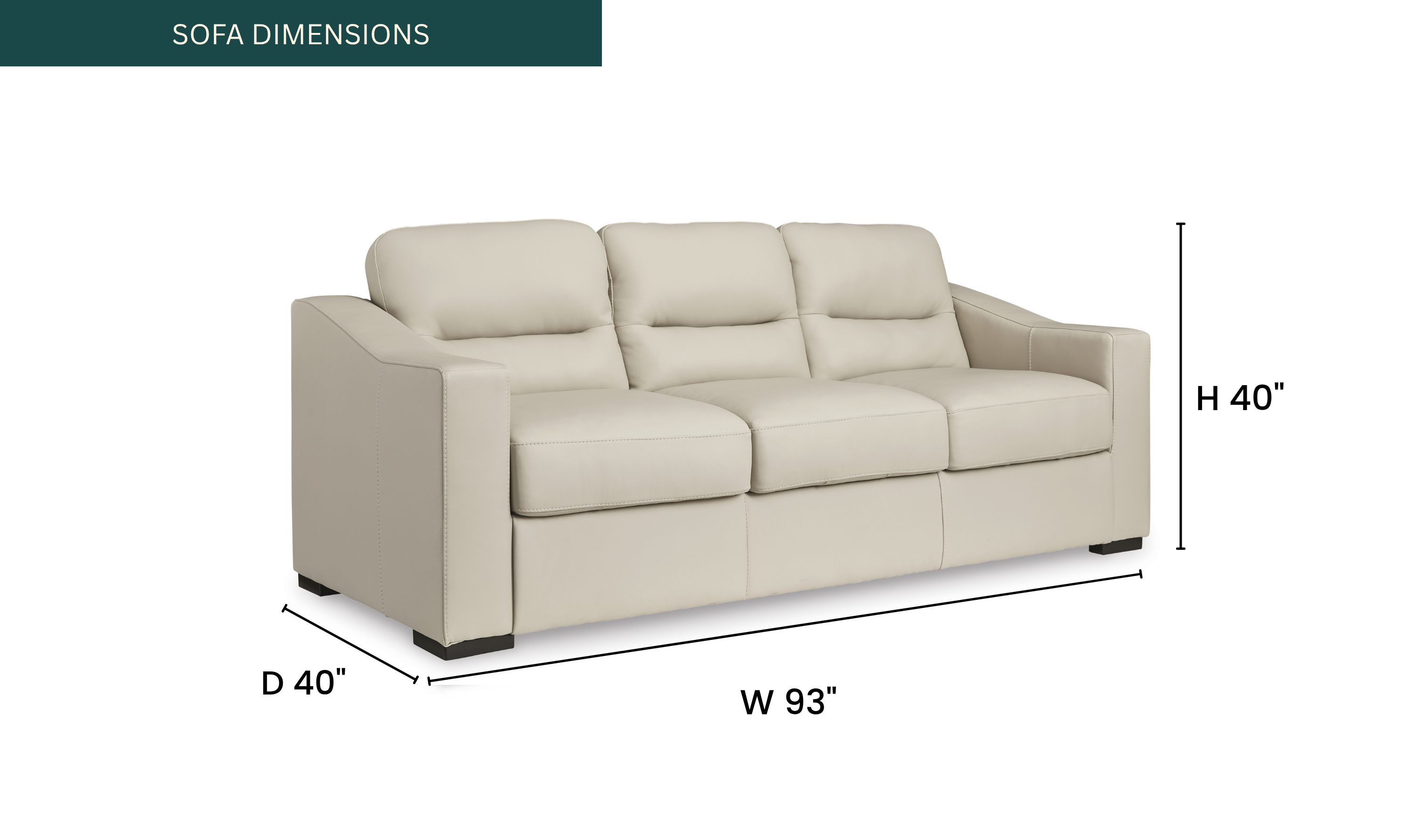 Modern Heritage Treasure Trove Leather Living Room Set in Almond