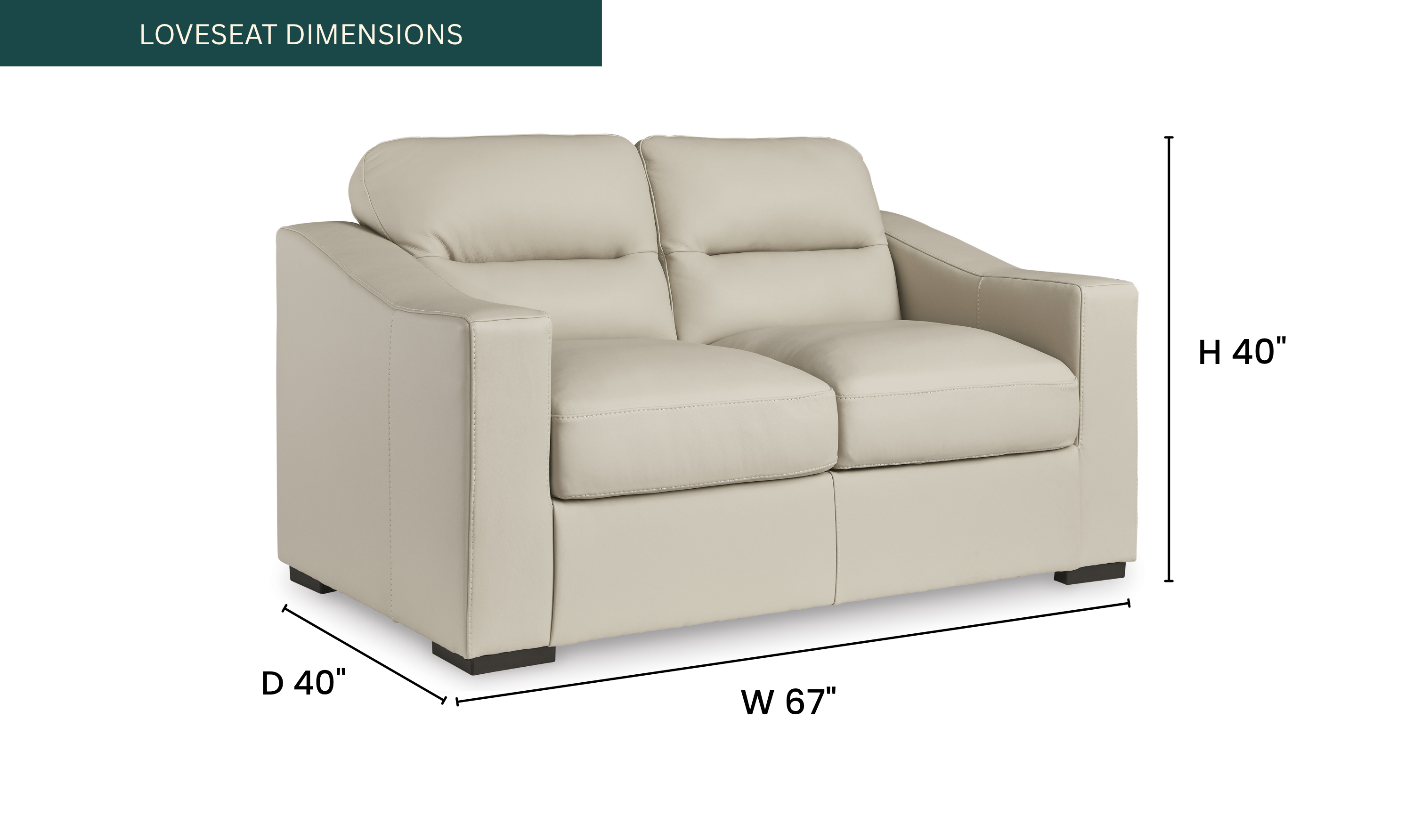 Modern Heritage Treasure Trove Leather Living Room Set in Almond