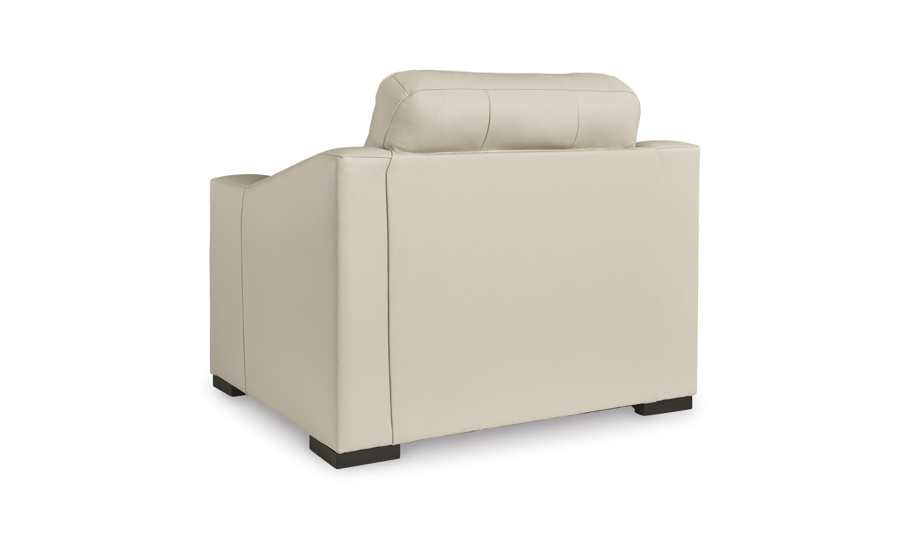Modern Heritage Treasure Trove Leather Living Room Set in Almond