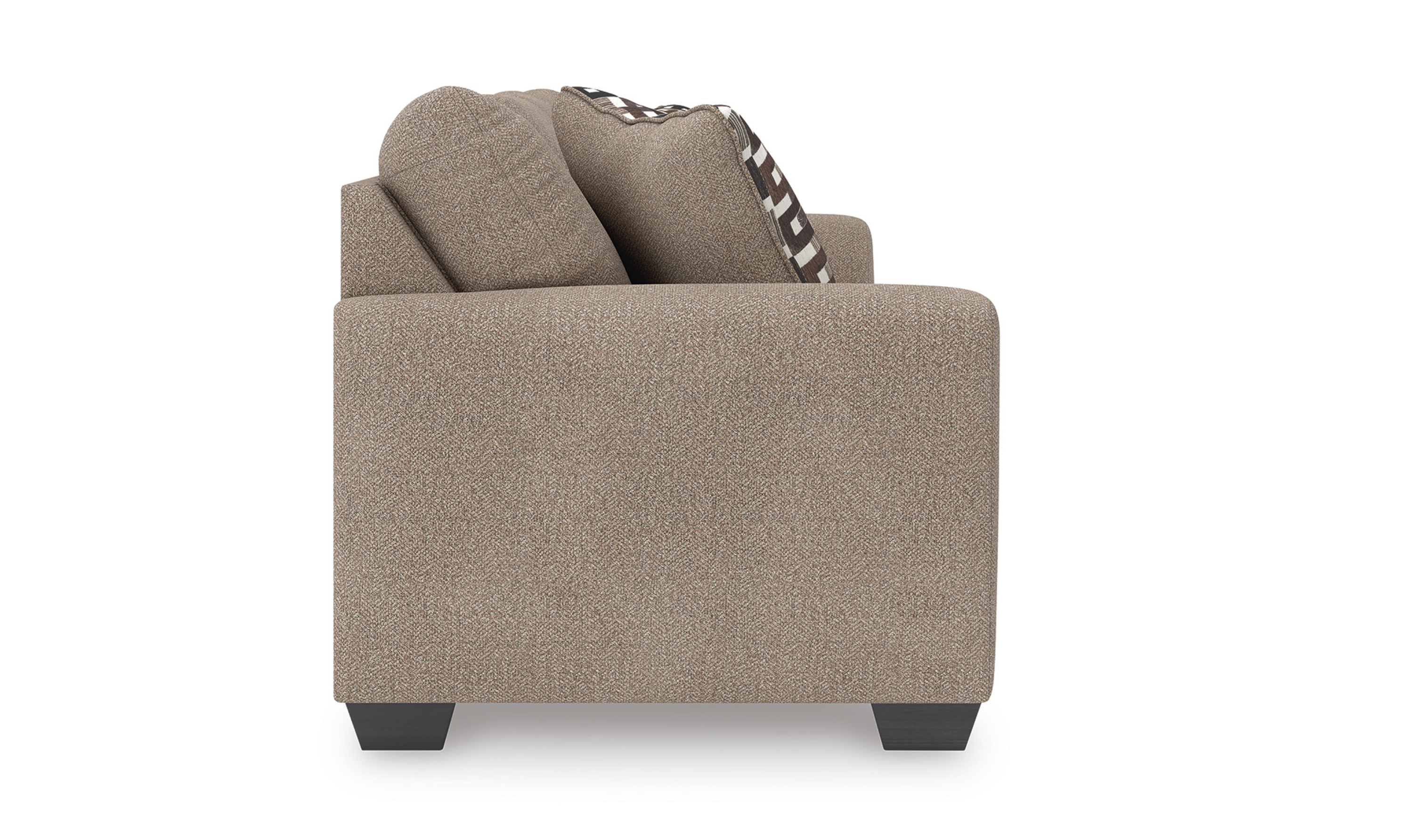 Modern Heritage Triston-Peaks Suede Fabric Queen Sleeper Sofa