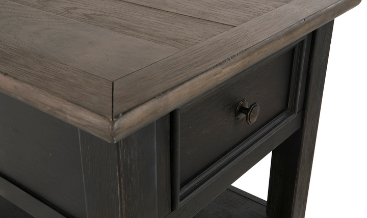 Modern Heritage Tyler Creek End Table with Drawer Storage