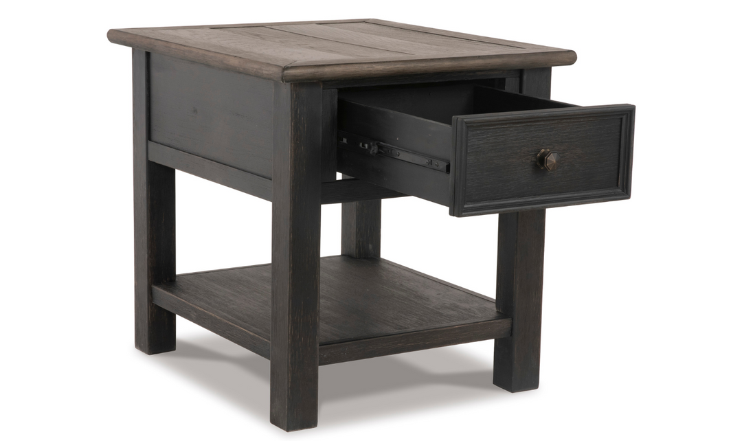 Modern Heritage Tyler Creek End Table with Drawer Storage