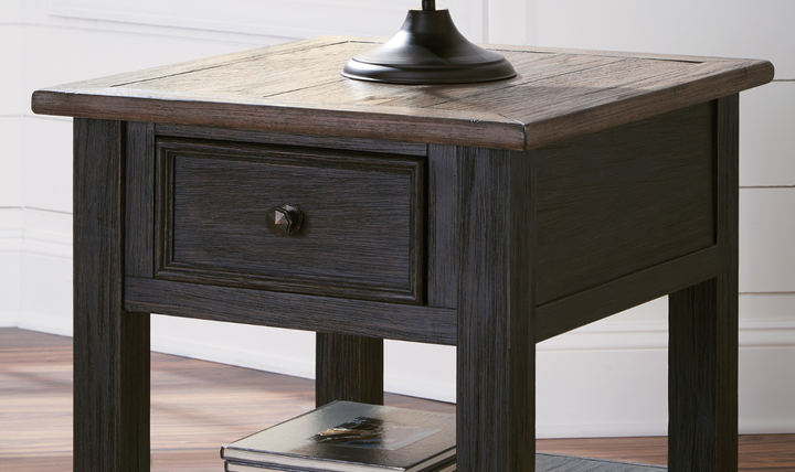 Modern Heritage Tyler Creek End Table with Drawer Storage