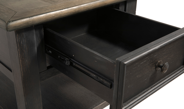 Modern Heritage Tyler Creek End Table with Drawer Storage
