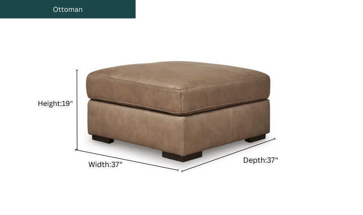 Modern Heritage Veronella Oversized Accent Ottoman-Jennifer Furniture