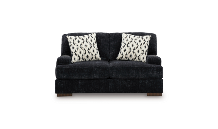 Modern Heritage Whitmore Manor Fabric Loveseat-Jennifer Furniture