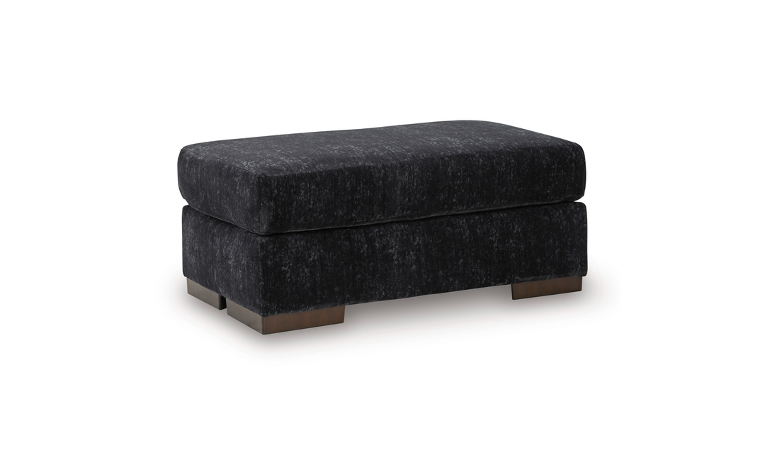 Modern Heritage Whitmore Manor Fabric Ottoman-Jennifer Furniture
