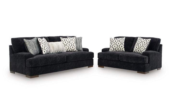 Modern Heritage Whitmore Manor Fabric Stationary Living Room Set-JenniferFurniture