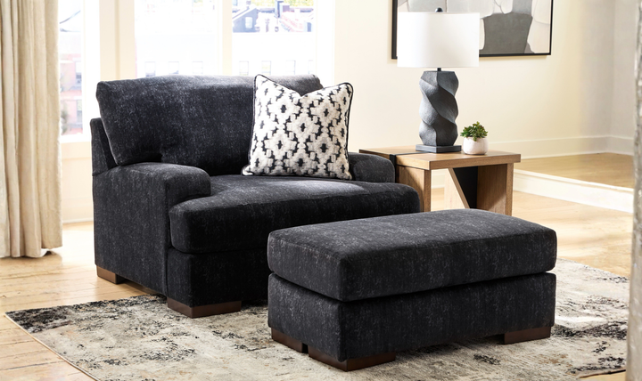 Modern Heritage Whitmore Manor Fabric Stationary Living Room Set-JenniferFurniture