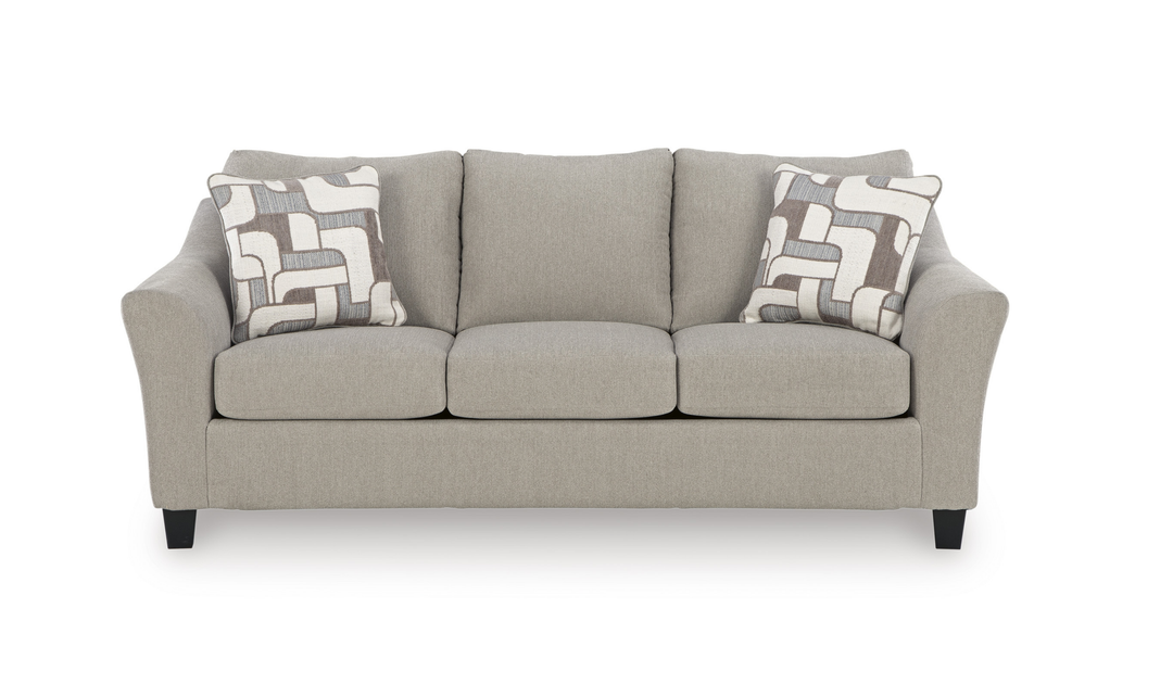 Modern Heritage Willarae 3-Seater Fabric Sofa-Jennifer Furniture