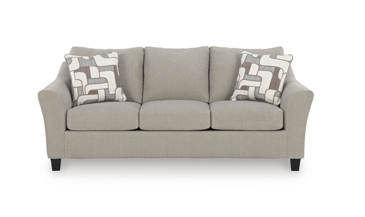 Modern Heritage Willarae 3-Seater Fabric Sofa-Jennifer Furniture