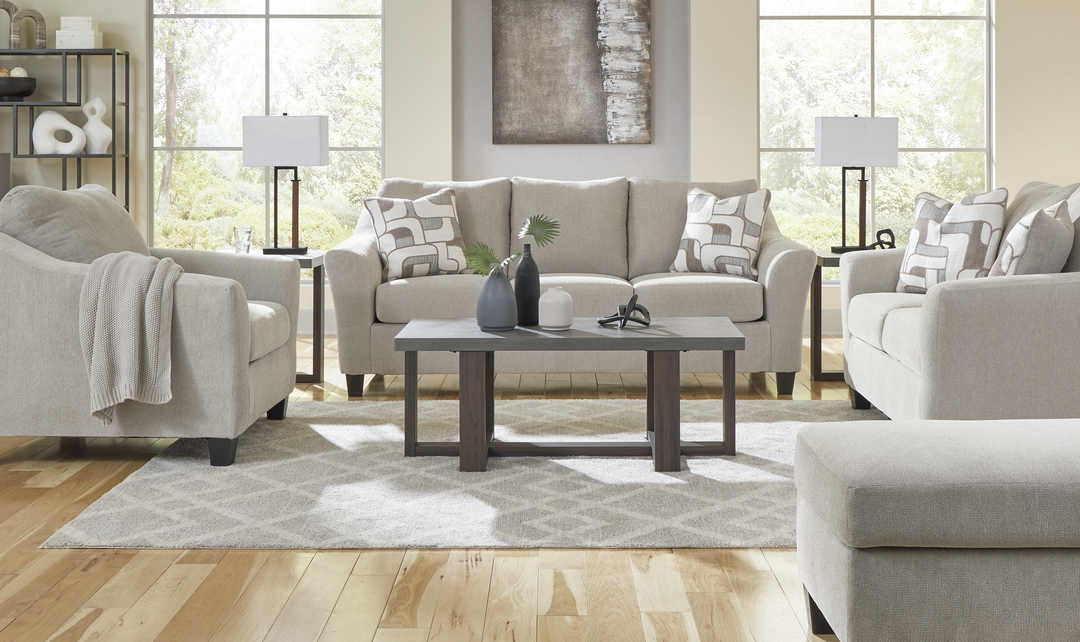 Modern Heritage Willarae Fabric Living Room Set