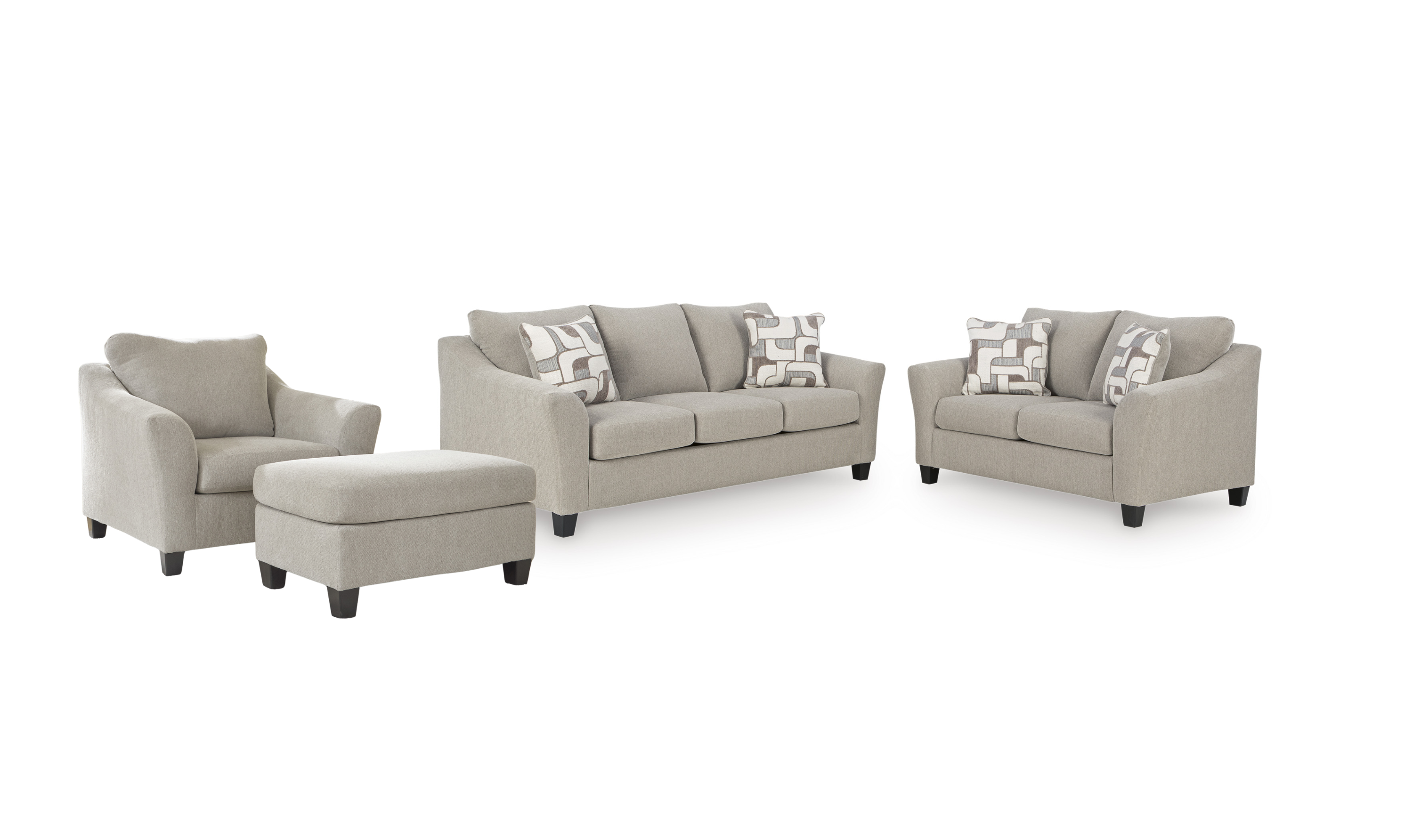 Modern Heritage Willarae Fabric Living Room Set