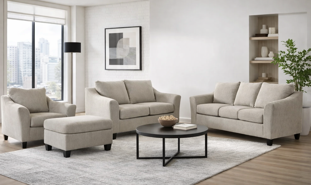 Modern Heritage Willarae Fabric Living Room Set-Jennifer Furniture