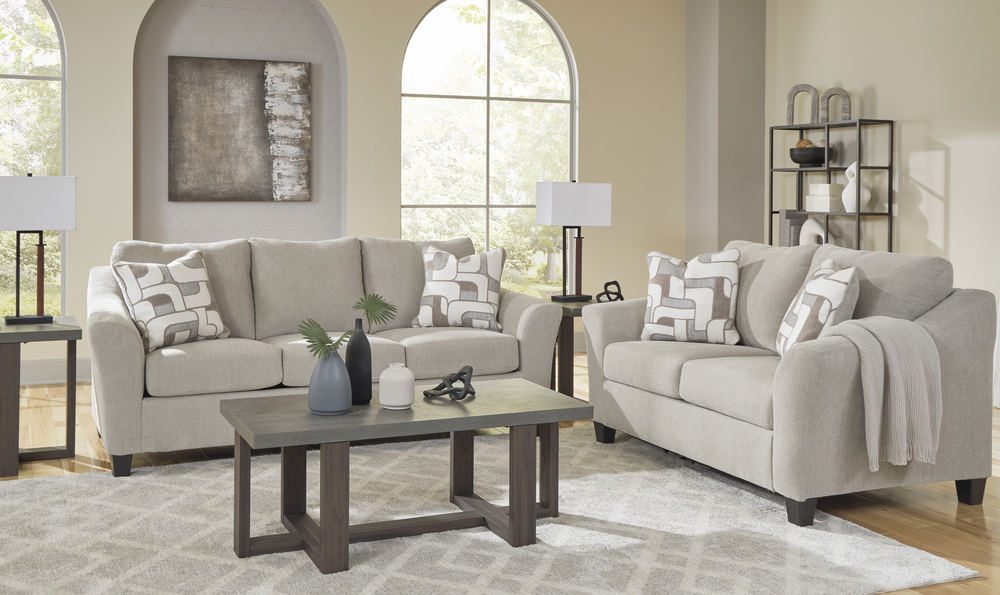 Modern Heritage Willarae Fabric Living Room Set-Jennifer Furniture