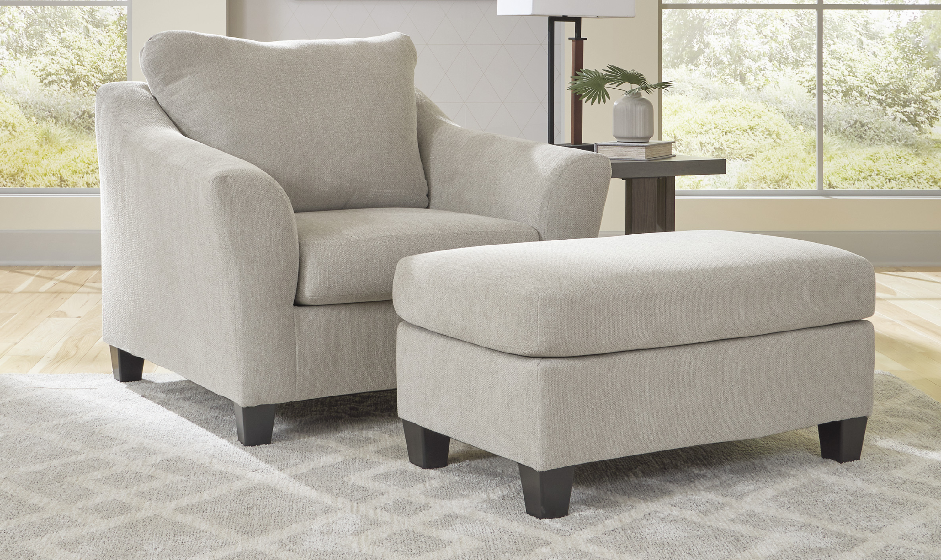 Modern Heritage Willarae Fabric Living Room Set-Jennifer Furniture