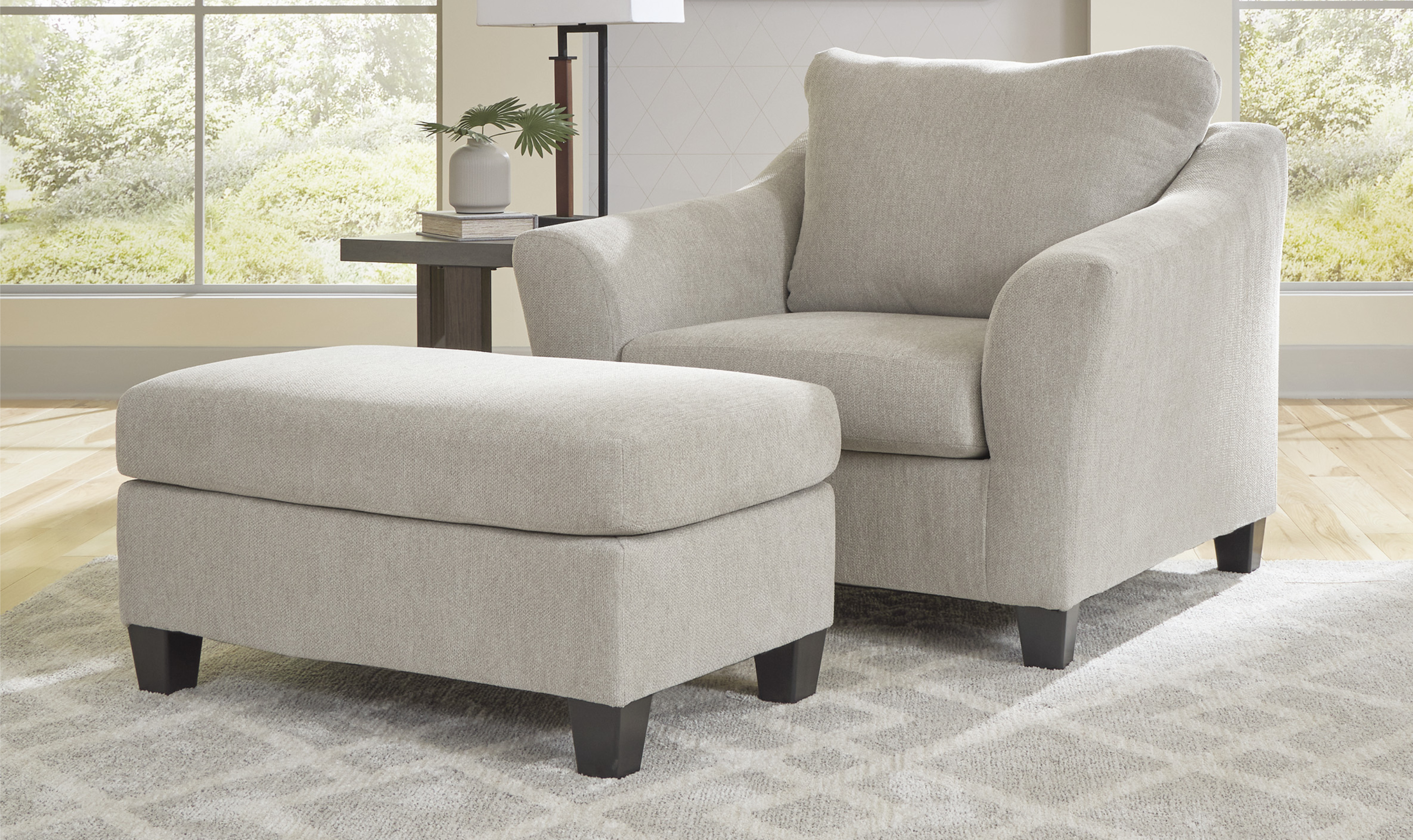 Modern Heritage Willarae Fabric Living Room Set-Jennifer Furniture