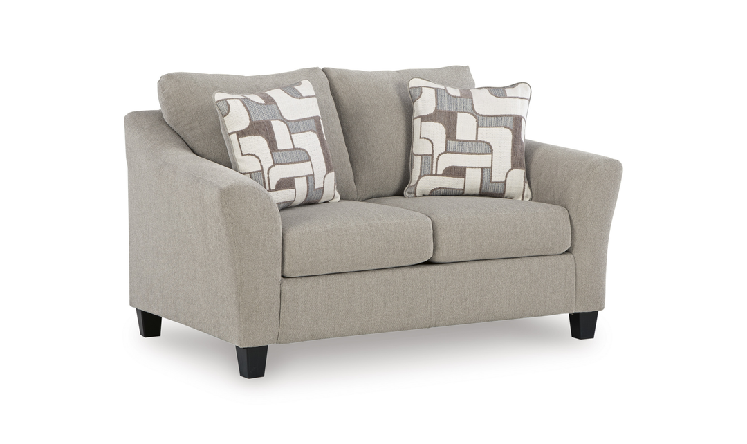 Modern Heritage Willarae Fabric Loveseat-Jennifer Furniture