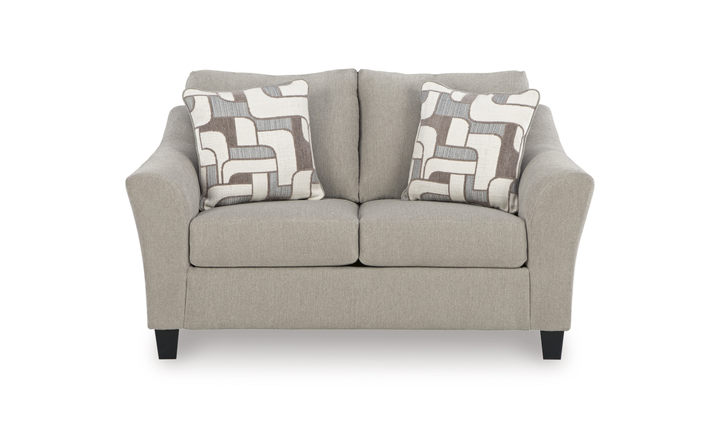Modern Heritage Willarae Fabric Loveseat-Jennifer Furniture