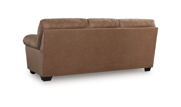 Modern Heritage WillowBend Leather Sofa with Platform foundation system