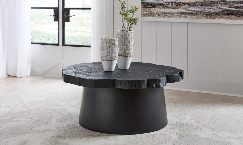 Modern Heritage Wimbell Occasional Table Set With Grooved Pattern-jennifer furniture