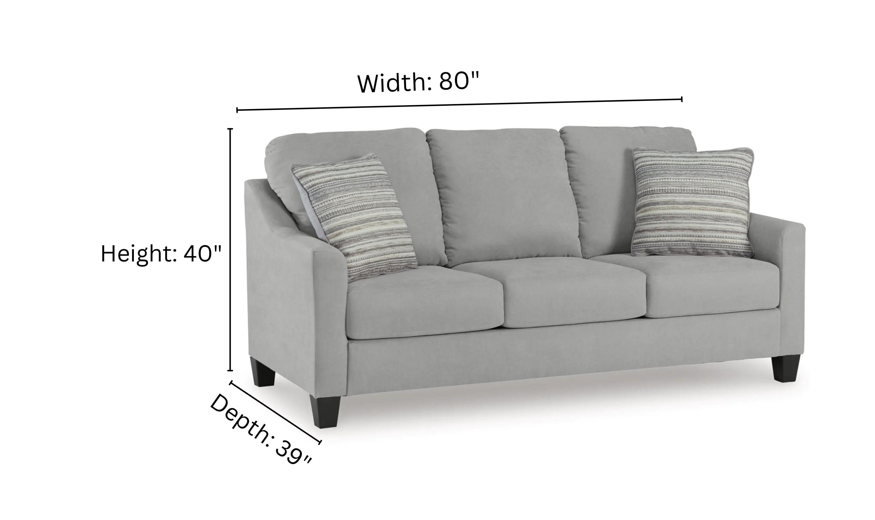 Modern Heritage Adlai Fabric Living Room Set