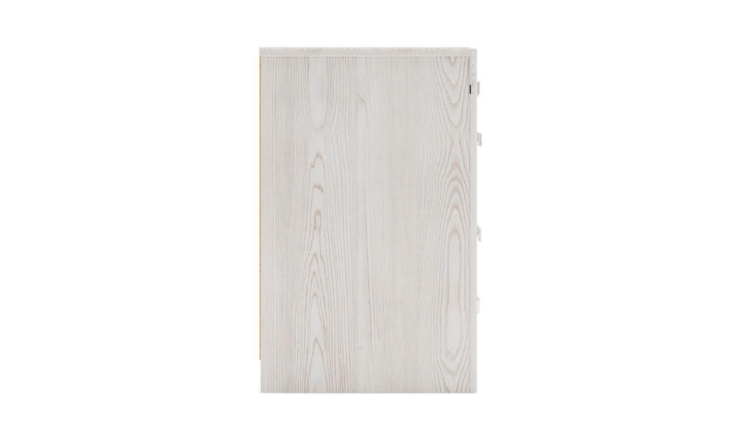Modern Heritage Altyra 2 Drawer Contemporary Nightstand in White