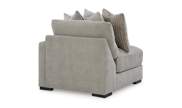 Modern Heritage Aslan Court Pebble Gray Fabric 2-Pieces Loveseat-Jennifer Furniture