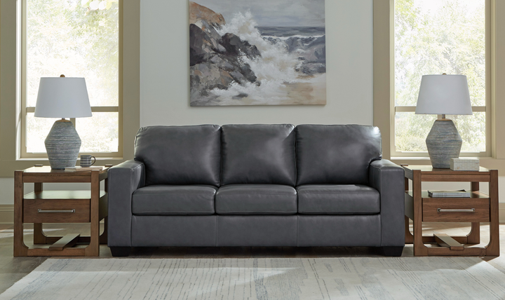 Modern Heritage Bolsena Caramel Leather Living Room Set (2 Pieces / 3 Pieces)