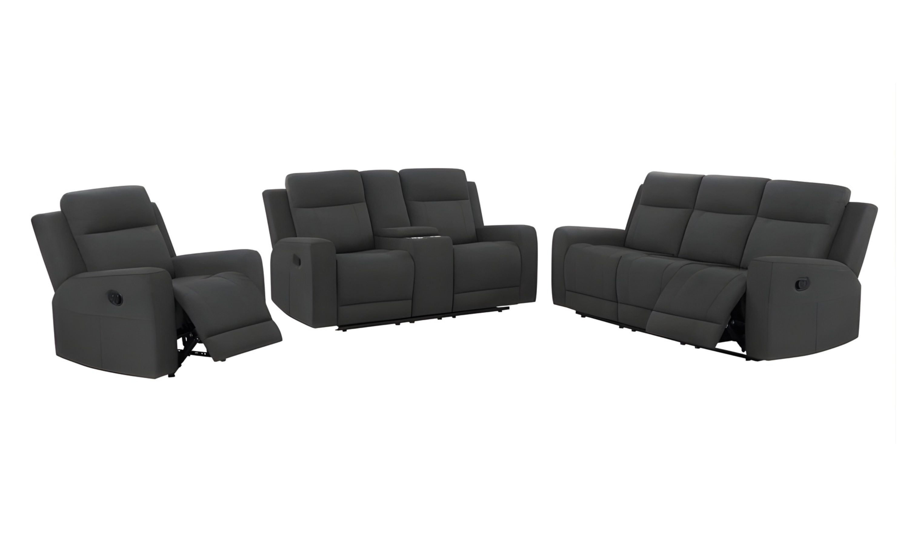 Modern Heritage Brentwood Fabric Reclining Living Room Set-jennifer