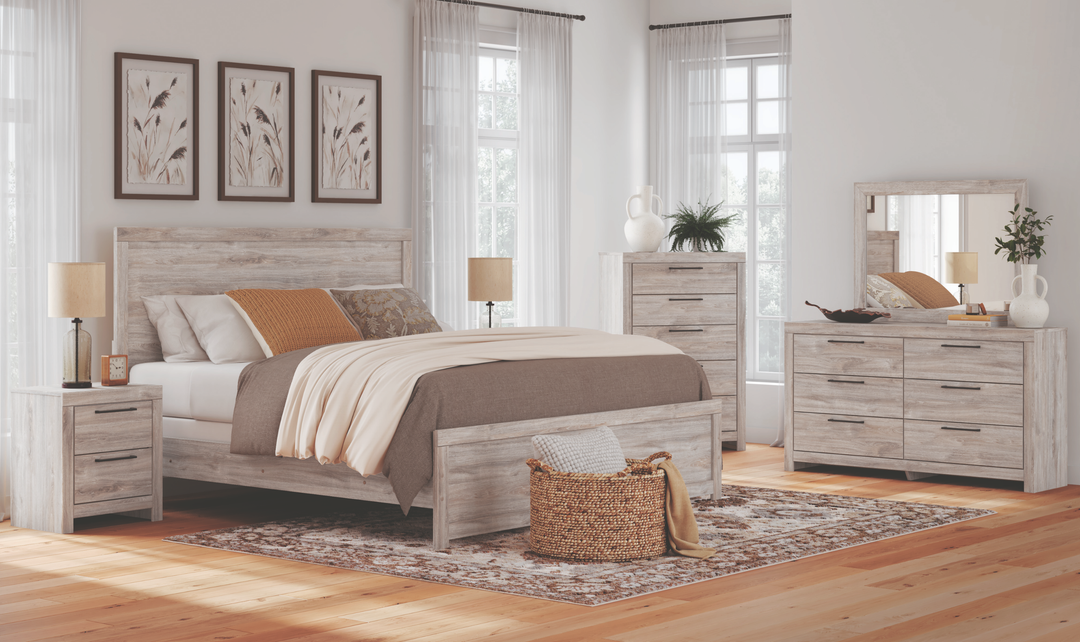 Modern Heritage Broachmyn Queen Contemporary Wooden Bedroom Set