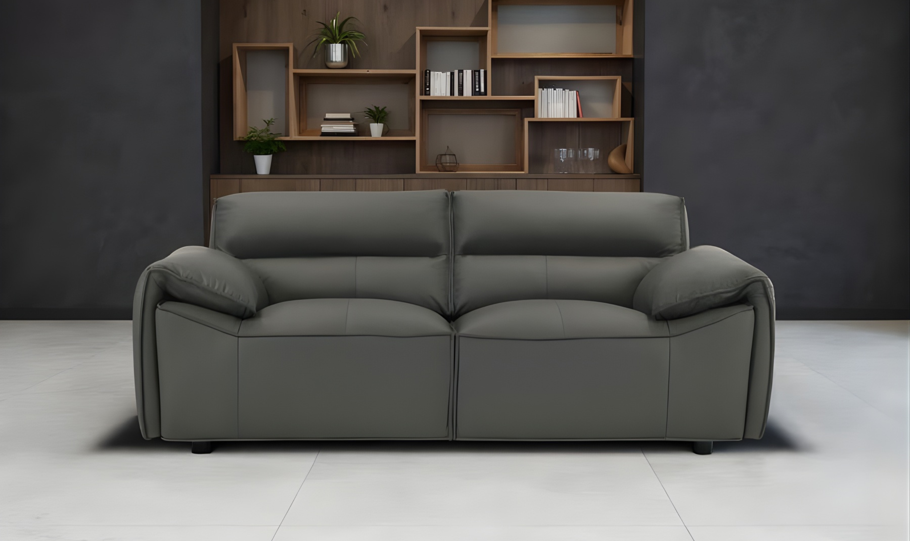 Modern Heritage Buxton Leather Living Room Set | Jennifer Furniture