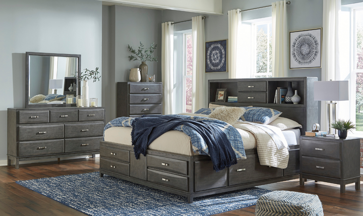 Modern Heritage Caitbrook 7-Drawer Dresser in Gray
