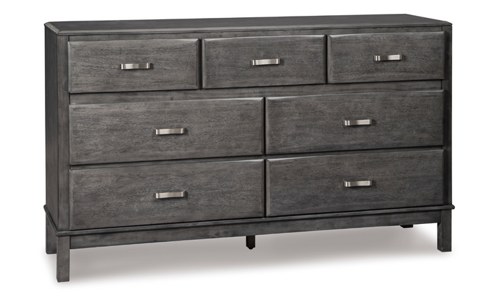 Modern Heritage Caitbrook 7-Drawer Dresser in Gray