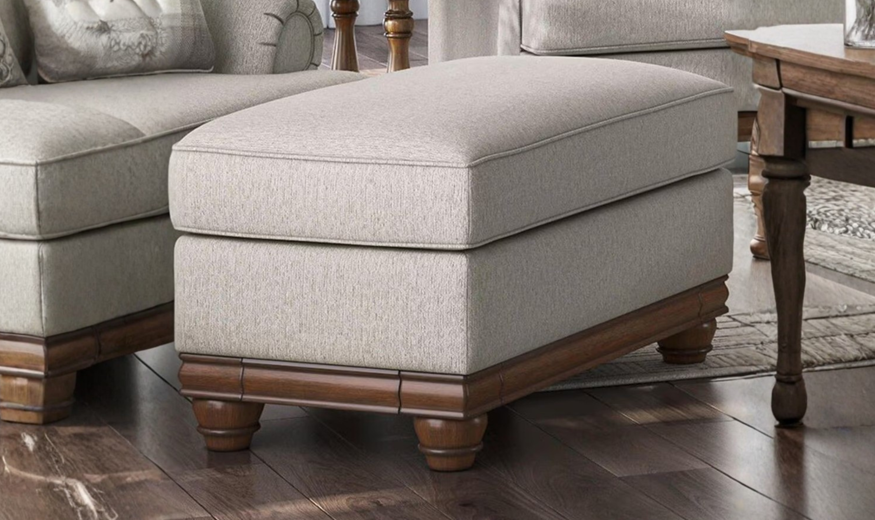 Modern Heritage Clearbrooke Polyester Living Room Set