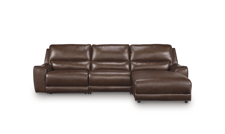 Modern Heritage DeepWakes 3-Piece Reclining Sectional Sofa With Chaise - Jennifer Furniture