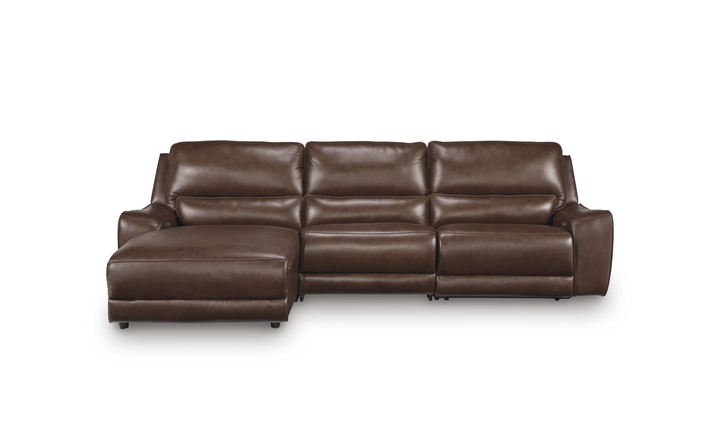 Modern Heritage DeepWakes 3-Piece Reclining Sectional Sofa With Chaise - Jennifer Furniture